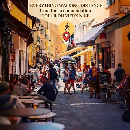 Kalliste - New Ac- Old Town-walk To Everything - Beach- Restaurants-supermarkets Nicea
